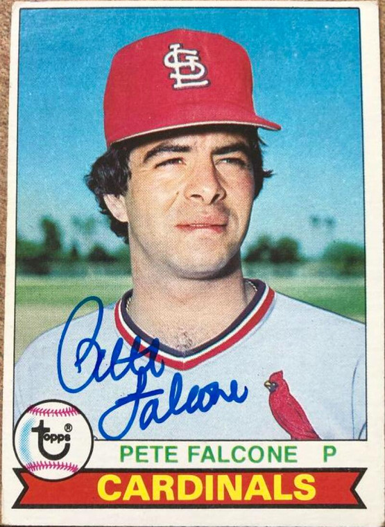 SOLD 119782 Pete Falcone Autographed 1979 Topps #87