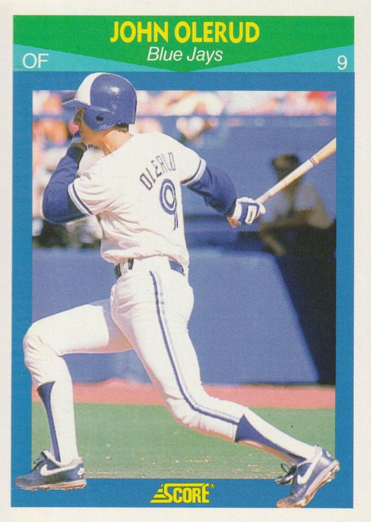 1990 Score Rising Stars #39 John Olerud VG Toronto Blue Jays 