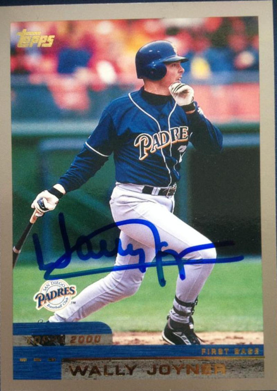 Wally Joyner Autographed 2000 Topps #173