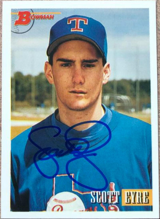 Scott Eyre Autographed 1993 Bowman #277