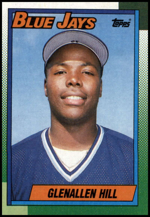 1990 Topps #194 Glenallen Hill VG Toronto Blue Jays 