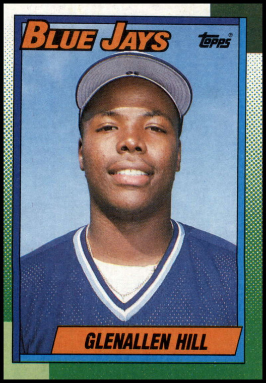 1990 Topps #194 Glenallen Hill VG Toronto Blue Jays 