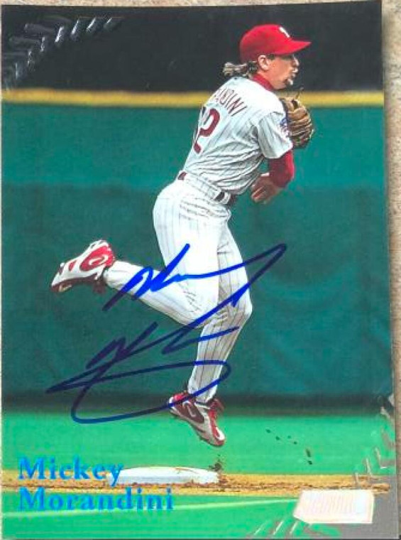 Mickey Morandini Autographed 1998 Stadium Club #133