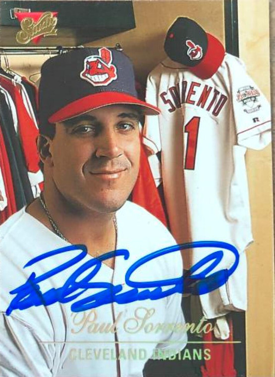 Paul Sorrento Autographed 1994 Studio #96