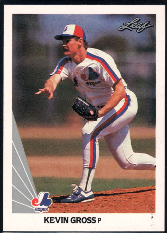 1990 Leaf #61 Kevin Gross VG Montreal Expos 