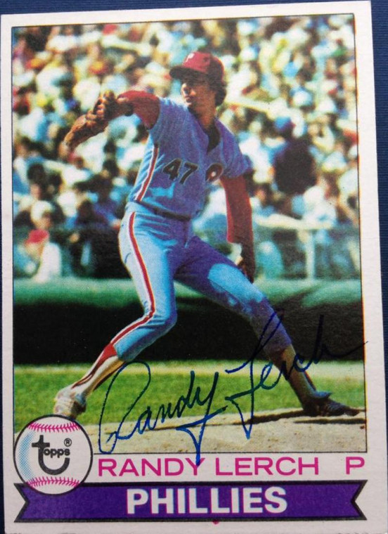 Randy Lerch Autographed 1979 Topps Burger King #8