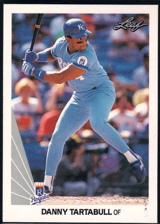 1990 Leaf #99 Danny Tartabull VG Kansas City Royals 