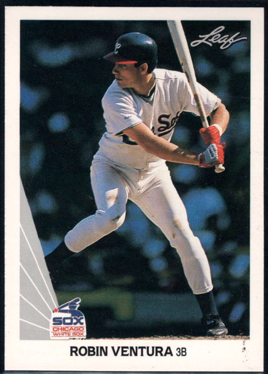 1990 Leaf #167 Robin Ventura VG Chicago White Sox 