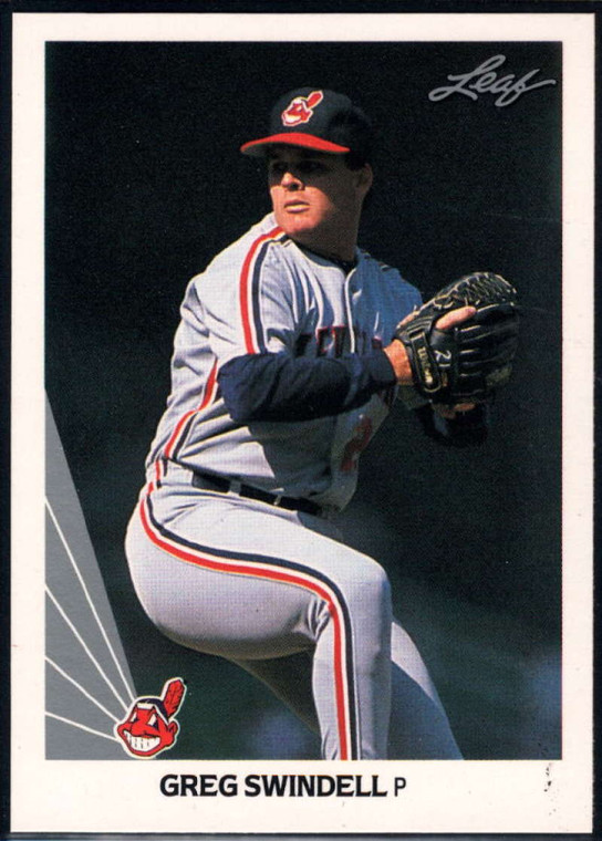 1990 Leaf #206 Greg Swindell VG Cleveland Indians 