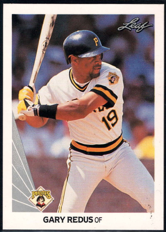 1990 Leaf #209 Gary Redus VG Pittsburgh Pirates 