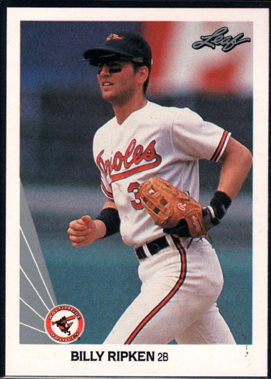 1990 Leaf #271 Billy Ripken VG Baltimore Orioles 