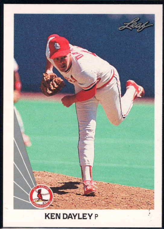 1990 Leaf #275 Ken Dayley VG St. Louis Cardinals 