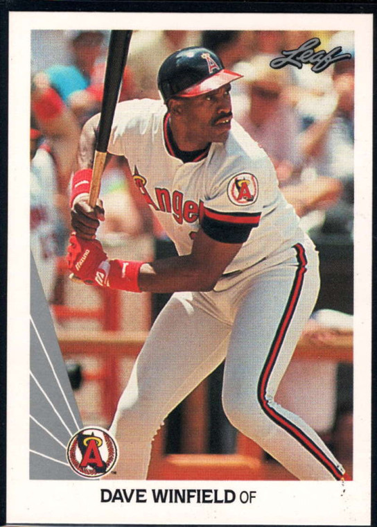 1990 Leaf #426 Dave Winfield VG California Angels 