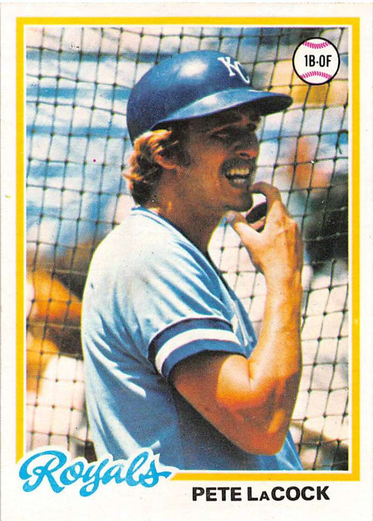 1978 Topps #157 Pete LaCock DP COND Kansas City Royals 