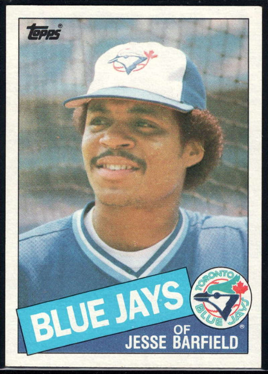 1985 Topps #24 Jesse Barfield VG Toronto Blue Jays 