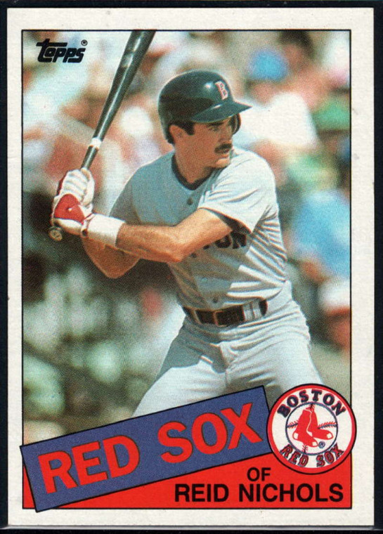 1985 Topps #37 Reid Nichols VG Boston Red Sox 