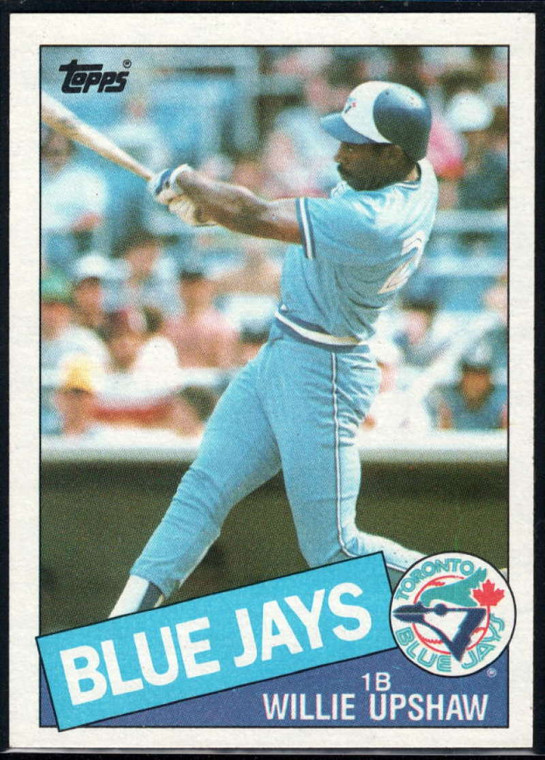 1985 Topps #75 Willie Upshaw VG Toronto Blue Jays 