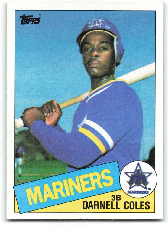 1985 Topps #108 Darnell Coles VG Seattle Mariners 