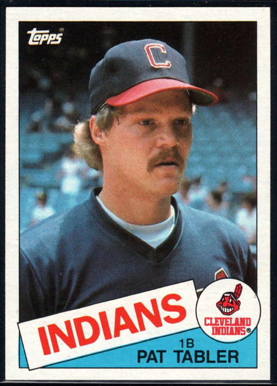 1985 Topps #158 Pat Tabler VG Cleveland Indians 