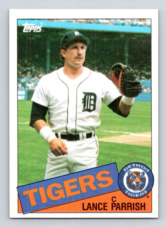 1985 Topps #160 Lance Parrish VG Detroit Tigers 