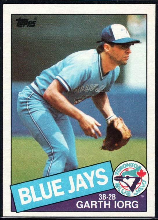 1985 Topps #168 Garth Iorg VG Toronto Blue Jays 