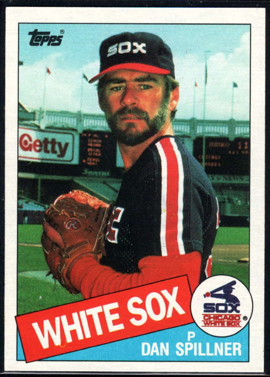 1985 Topps #169 Dan Spillner VG Chicago White Sox 