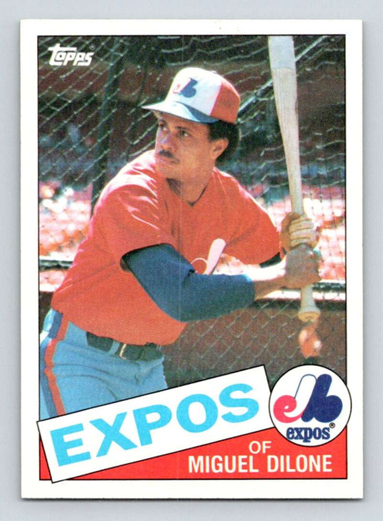 1985 Topps #178 Miguel Dilone VG Montreal Expos 