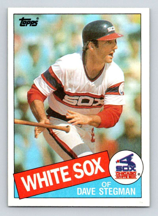 1985 Topps #194 Dave Stegman VG Chicago White Sox 