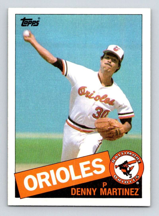 1985 Topps #199 Dennis Martinez VG Baltimore Orioles 