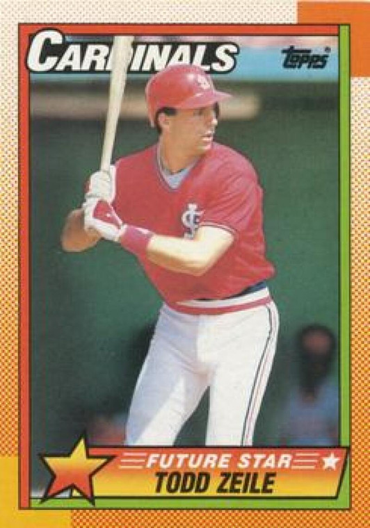 1990 Topps #162 Todd Zeile VG St. Louis Cardinals 