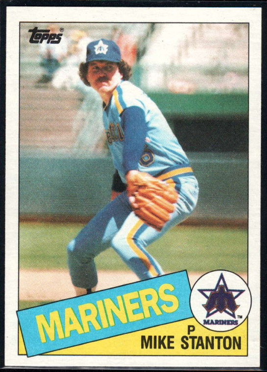 1985 Topps #256 Mike Stanton VG Seattle Mariners 