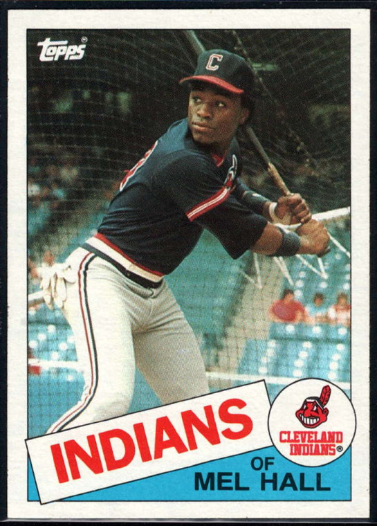 1985 Topps #263 Mel Hall VG Cleveland Indians 