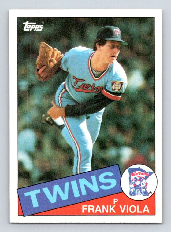 1985 Topps #266 Frank Viola VG Minnesota Twins 