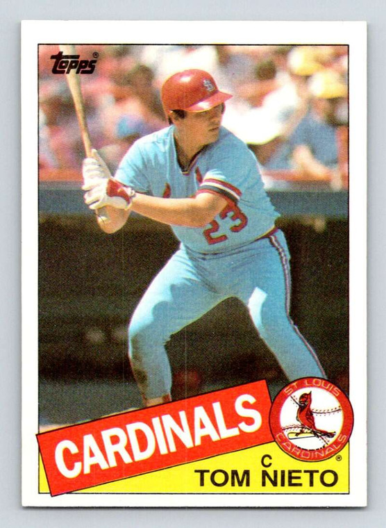 1985 Topps #294 Tom Nieto VG RC Rookie St. Louis Cardinals 