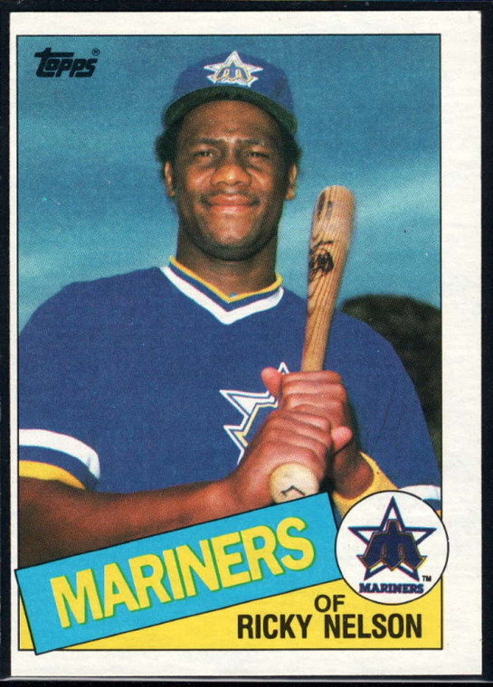 1985 Topps #296 Ricky Nelson VG Seattle Mariners 