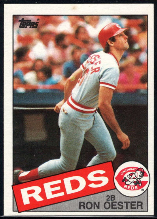 1985 Topps #314 Ron Oester VG Cincinnati Reds 