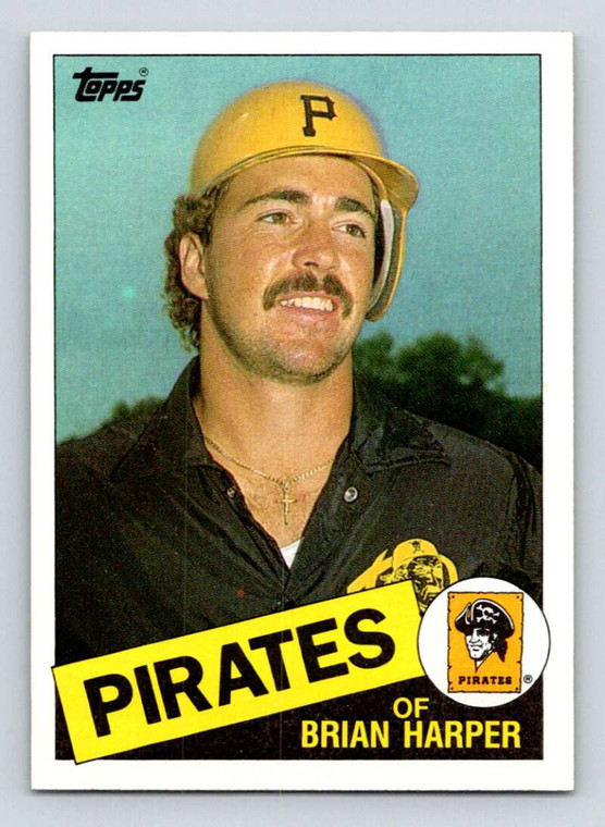1985 Topps #332 Brian Harper VG Pittsburgh Pirates 