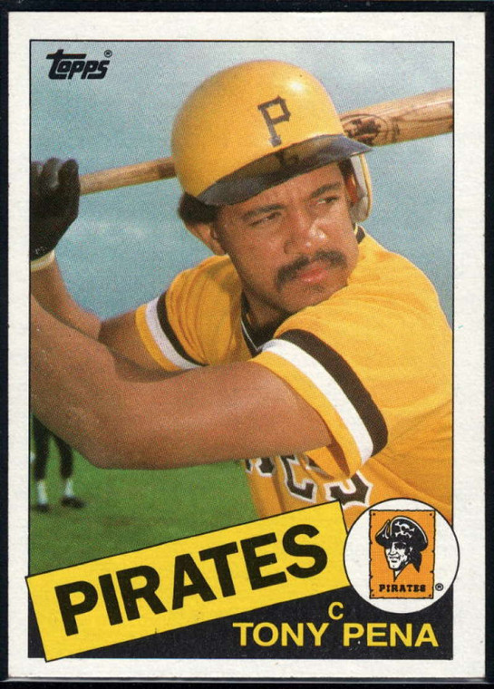 1985 Topps #358 Tony Pena VG Pittsburgh Pirates 