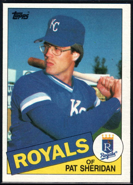 1985 Topps #359 Pat Sheridan VG Kansas City Royals 