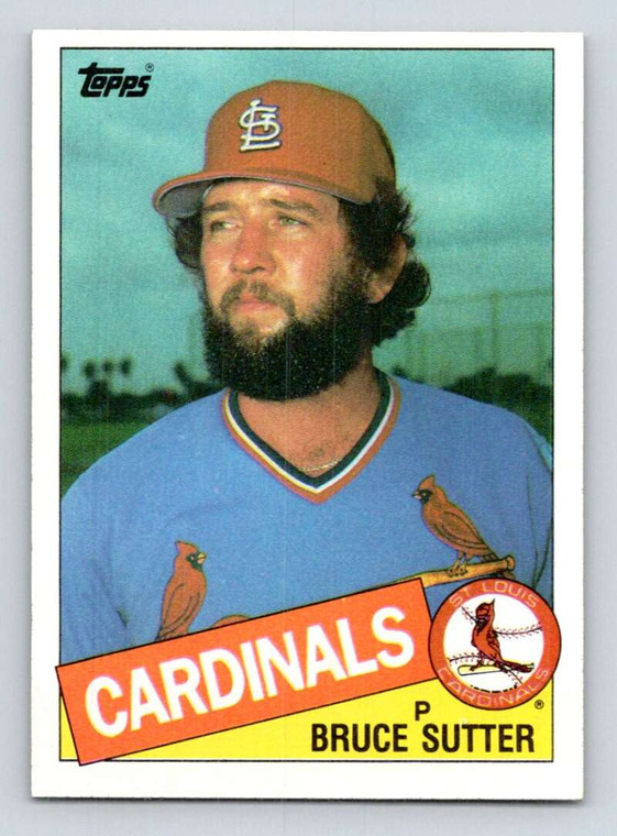 1985 Topps #370 Bruce Sutter VG St. Louis Cardinals 