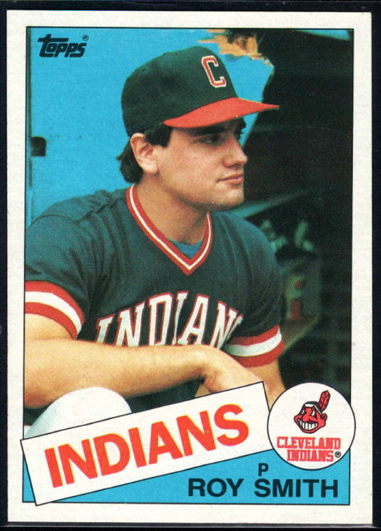 1985 Topps #381 Roy Smith VG Cleveland Indians 