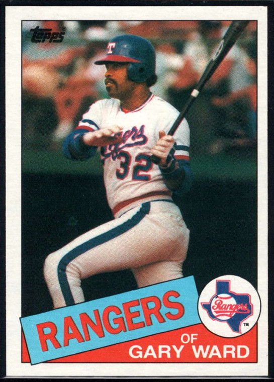 1985 Topps #414 Gary Ward VG Texas Rangers 