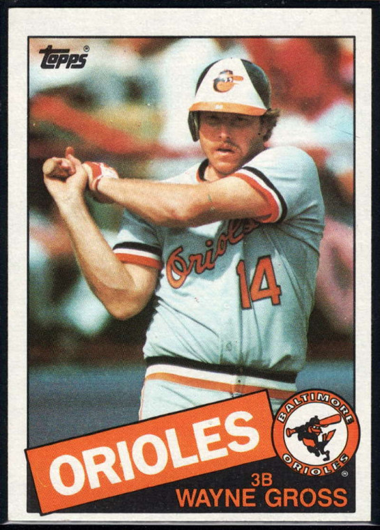 1985 Topps #416 Wayne Gross VG Baltimore Orioles 