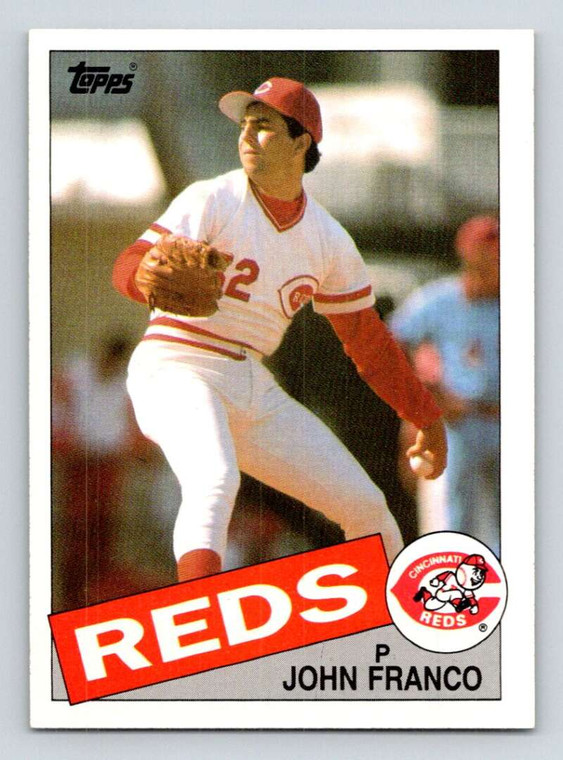 1985 Topps #417 John Franco VG RC Rookie Cincinnati Reds 