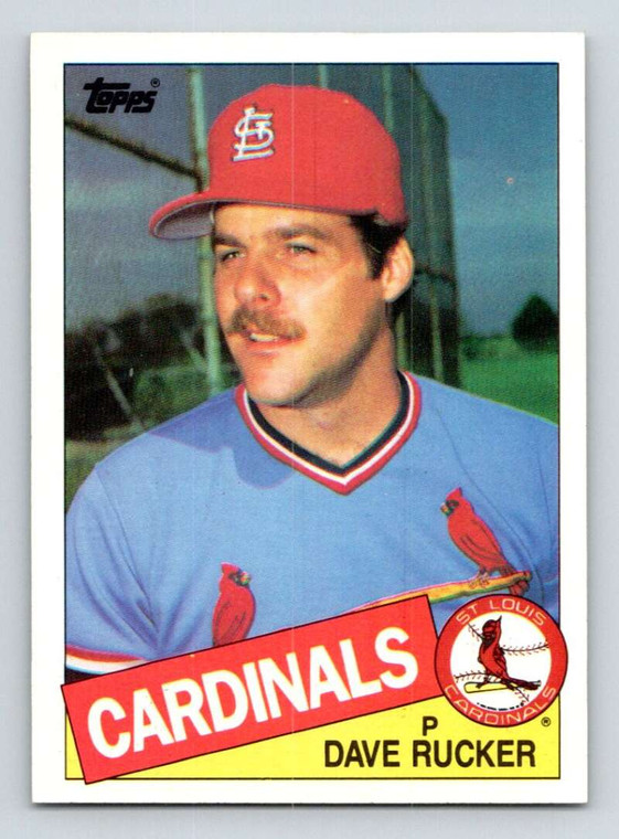 1985 Topps #421 Dave Rucker VG St. Louis Cardinals 