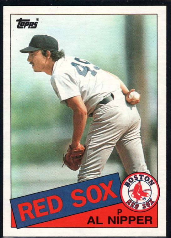 1985 Topps #424 Al Nipper VG RC Rookie Boston Red Sox 