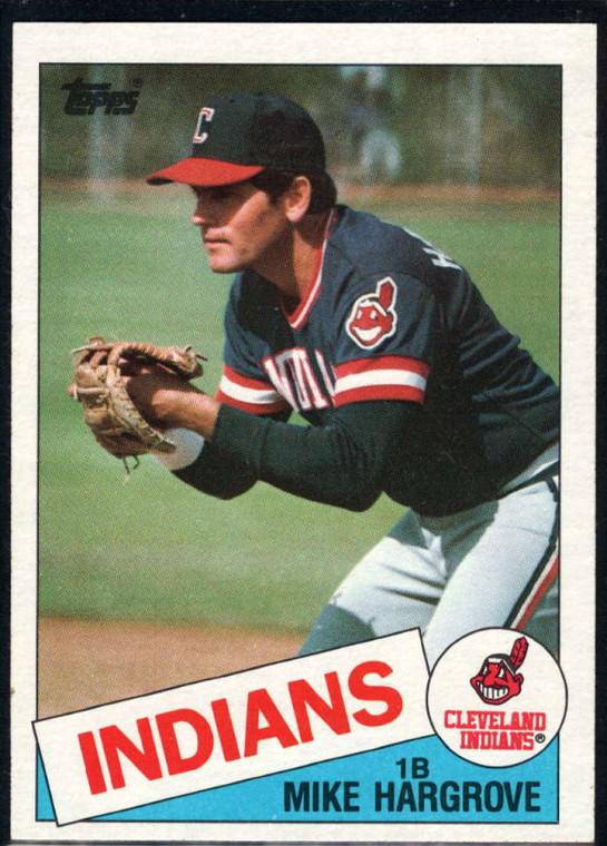 1985 Topps #425 Mike Hargrove VG Cleveland Indians 