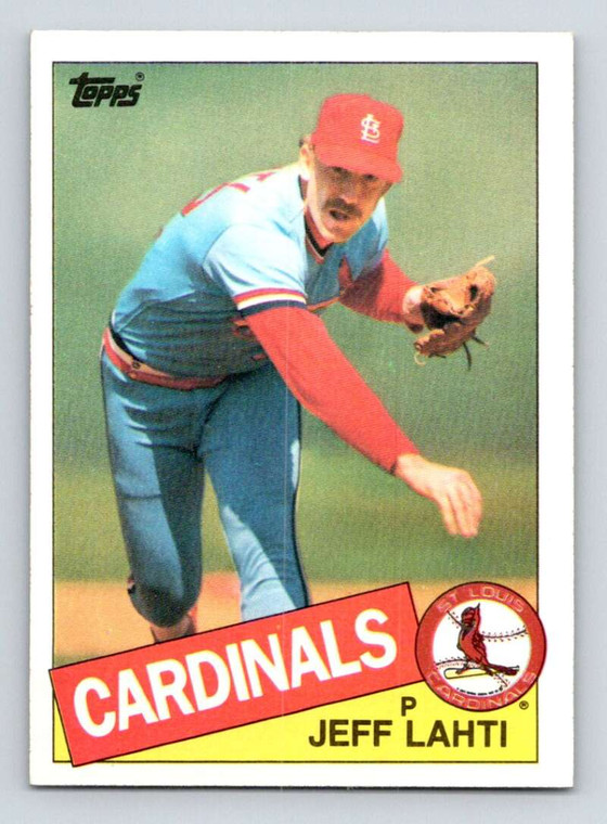 1985 Topps #447 Jeff Lahti VG St. Louis Cardinals 
