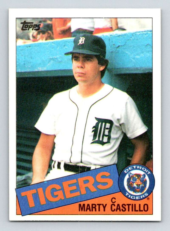 1985 Topps #461 Marty Castillo VG Detroit Tigers 