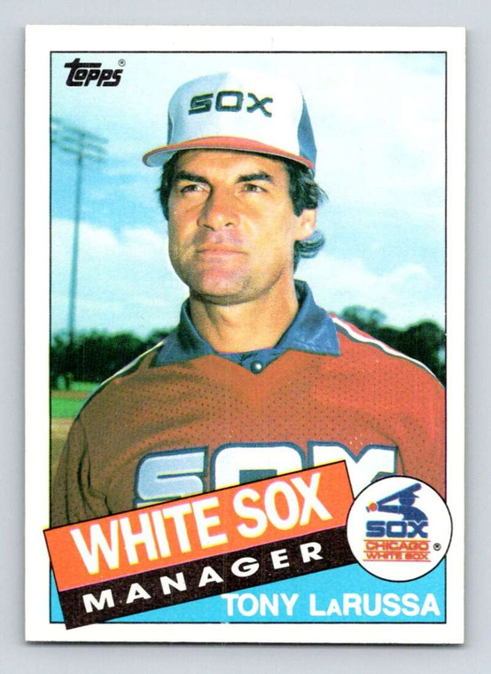 1985 Topps #466 Tony LaRussa MG VG Chicago White Sox 